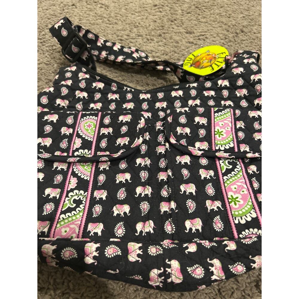 Vera Bradley Pink Elephant Shoulder Bag